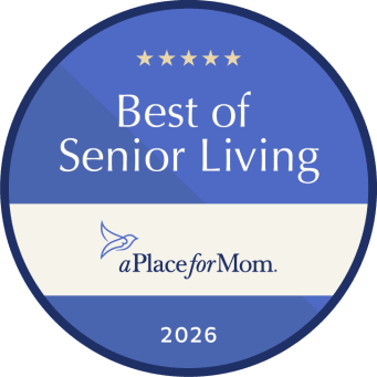 Best of Senior Living 2026 award badge