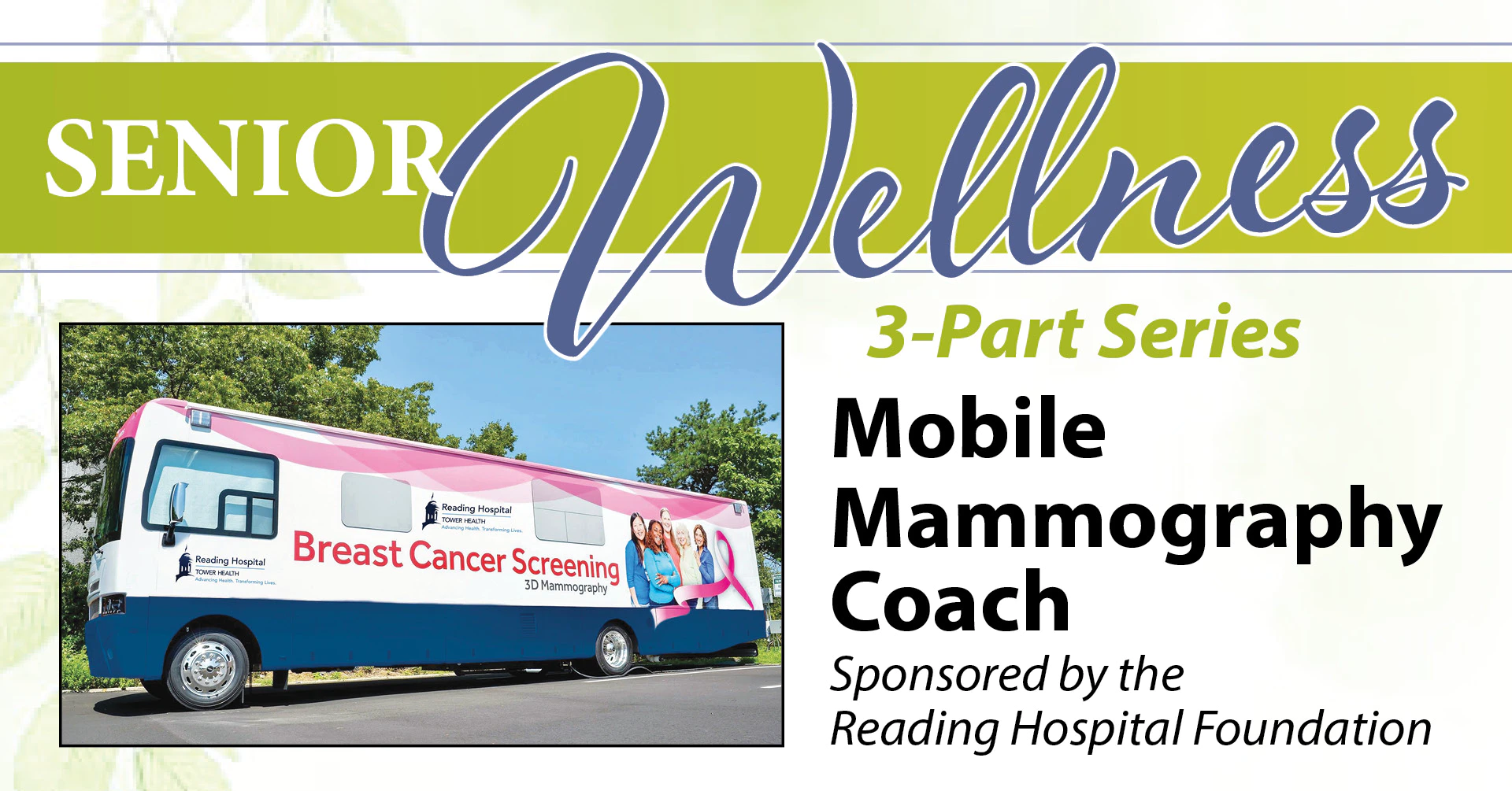Mobile mammography coach for breast cancer screening