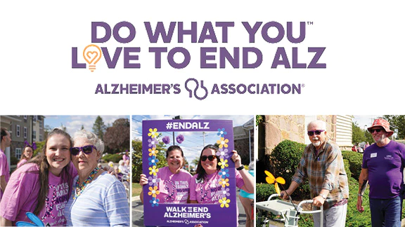 Alzheimer's Association Walk to End ALZ participants collage
